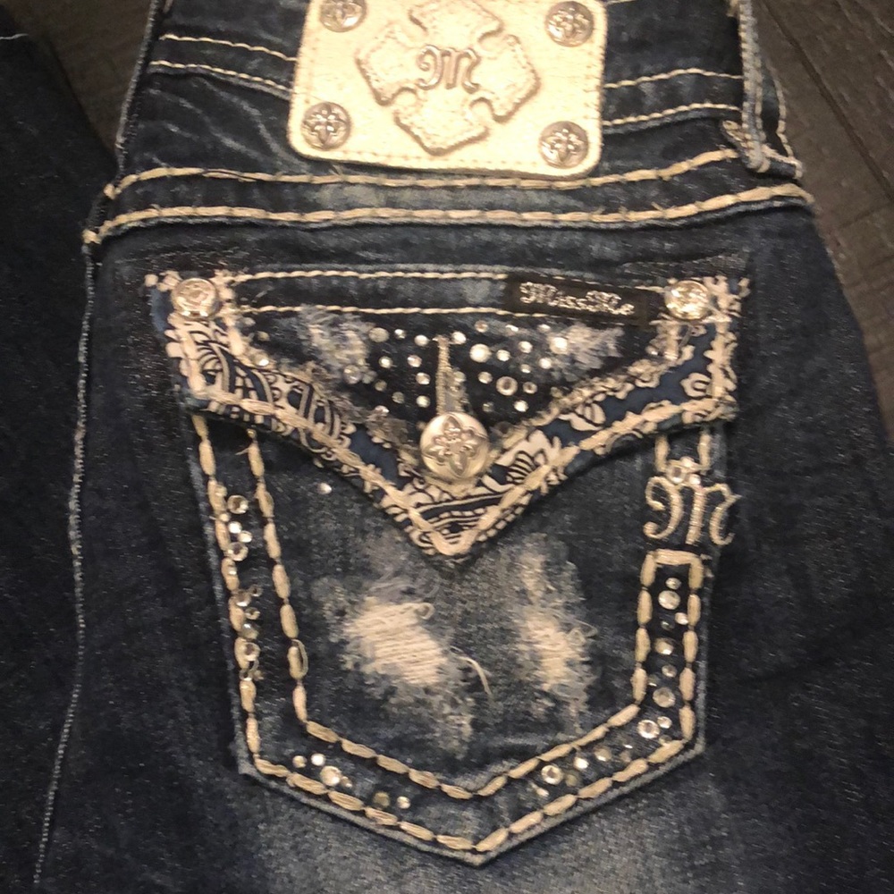 Miss me boot cut size 26 jeans very rare